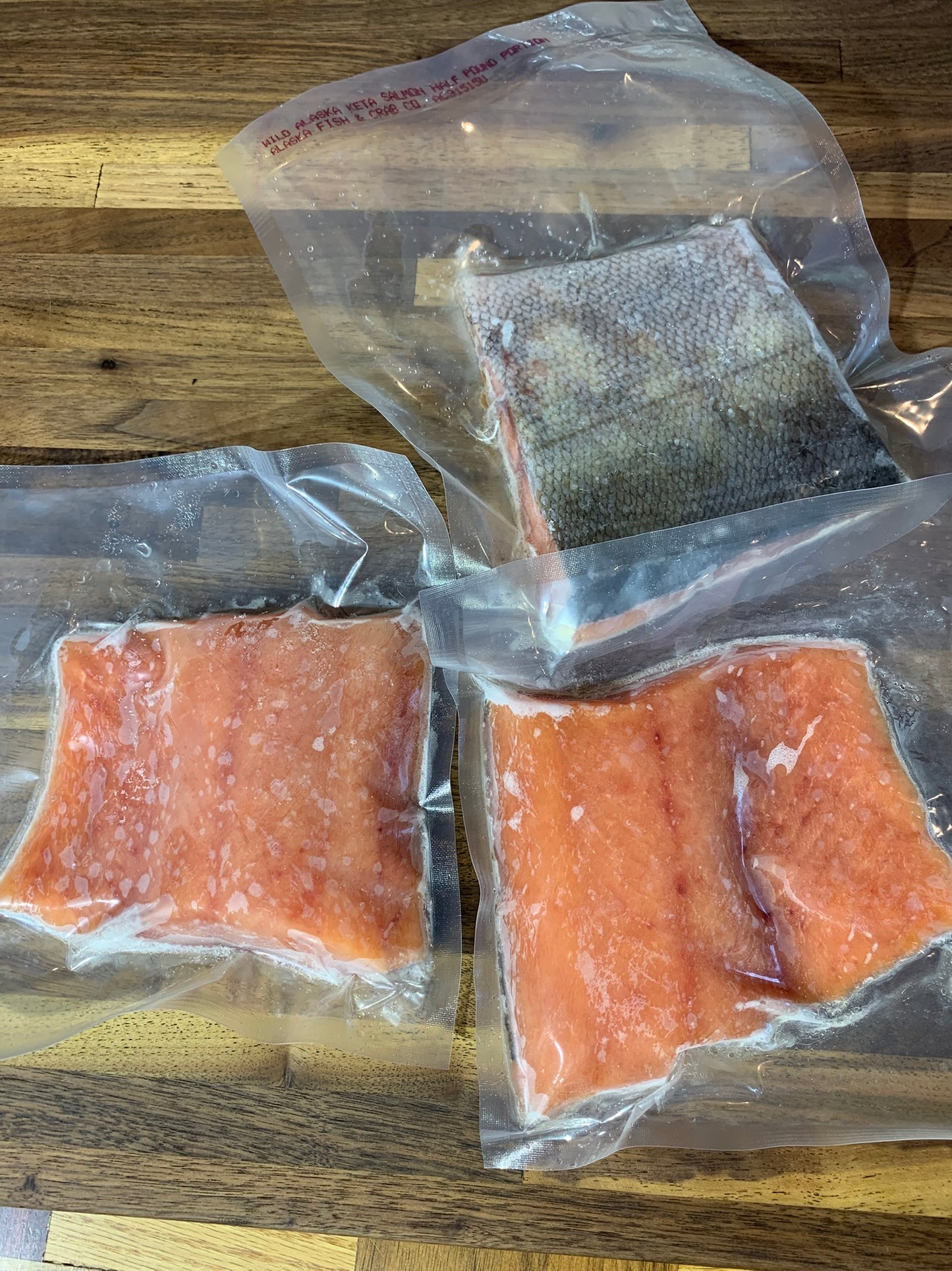 Wild Keta Salmon Portions